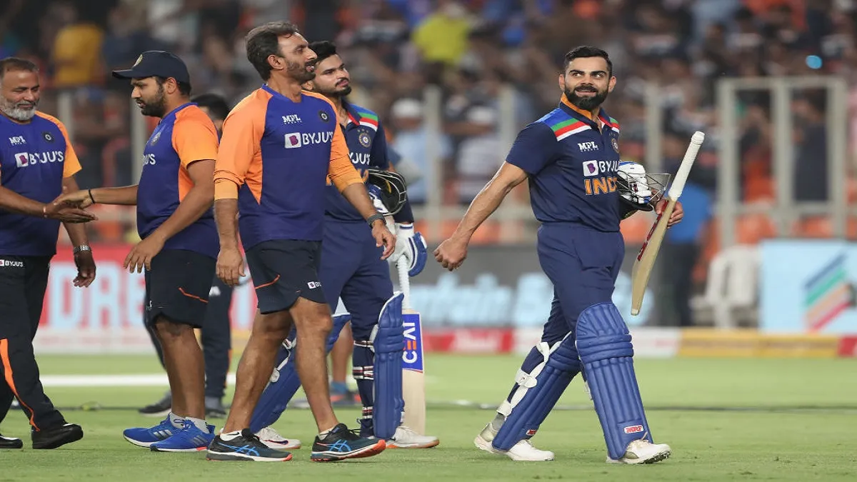 IND v ENG : जीत के बाद कोहली...- India TV Hindi