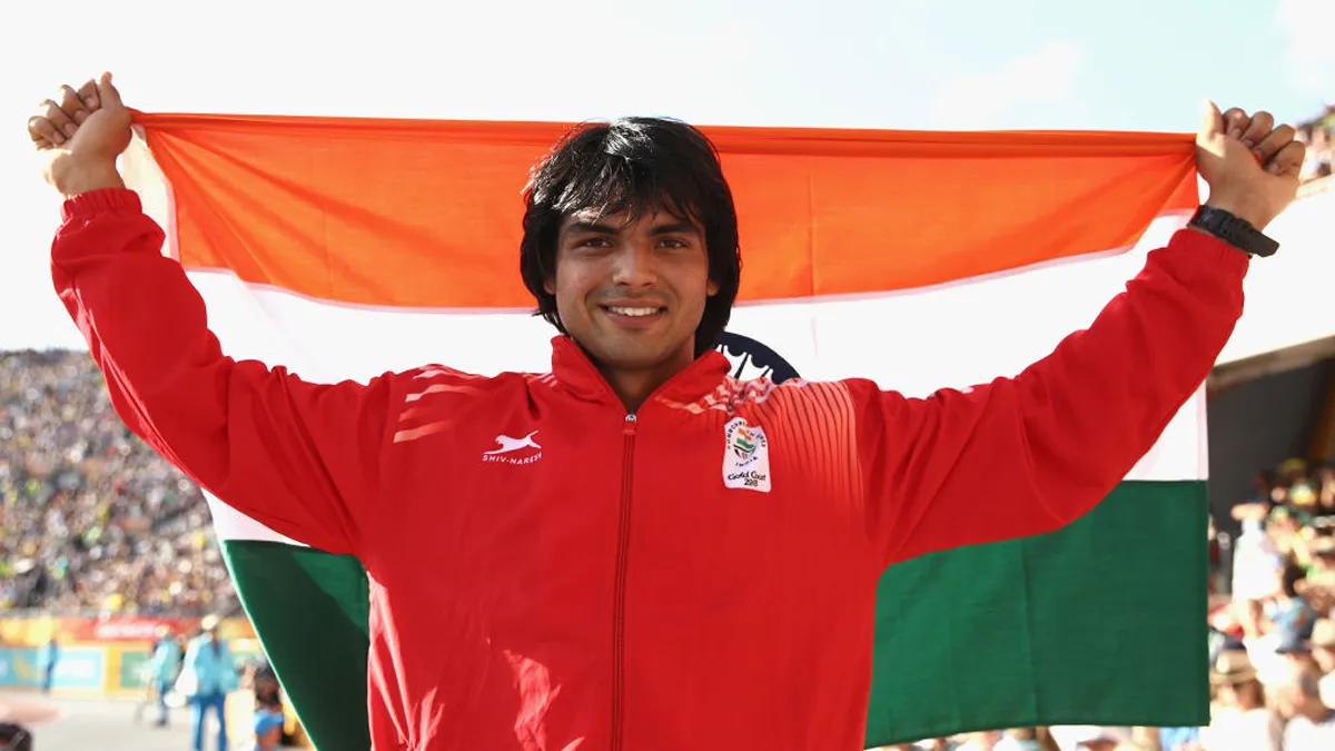 Neeraj Chopra sets national record in javelin throw - India TV Hindi