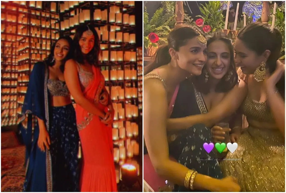 Alia Bhatt at friend wedding- India TV Hindi