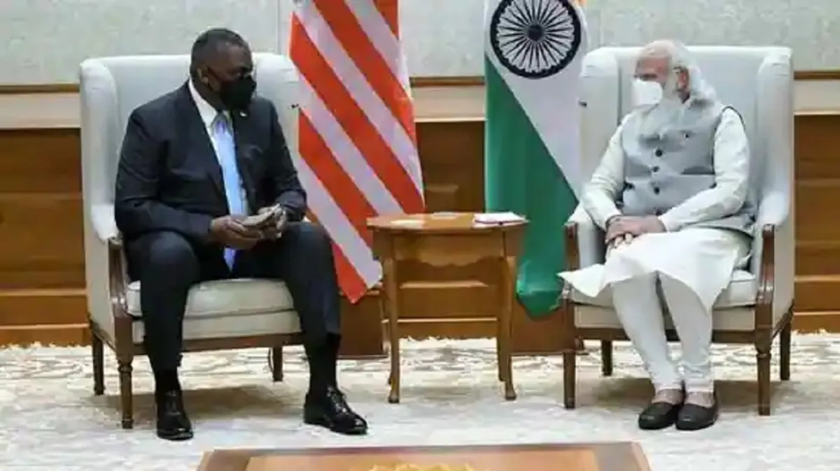 US defence secretary Lloyd Austin meets PM Modi- India TV Hindi
