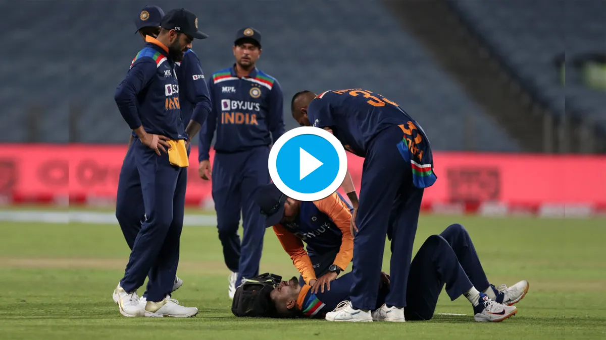 IND vs ENG: Shreyas Iyer injured in an attempt to stop the boundary, India gets a big blow- India TV Hindi