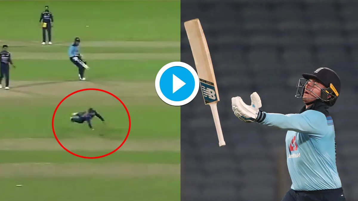 Rohit Sharma's incredible fielding gives India first wicket, Jason Roy becomes victim IND vs ENG- India TV Hindi