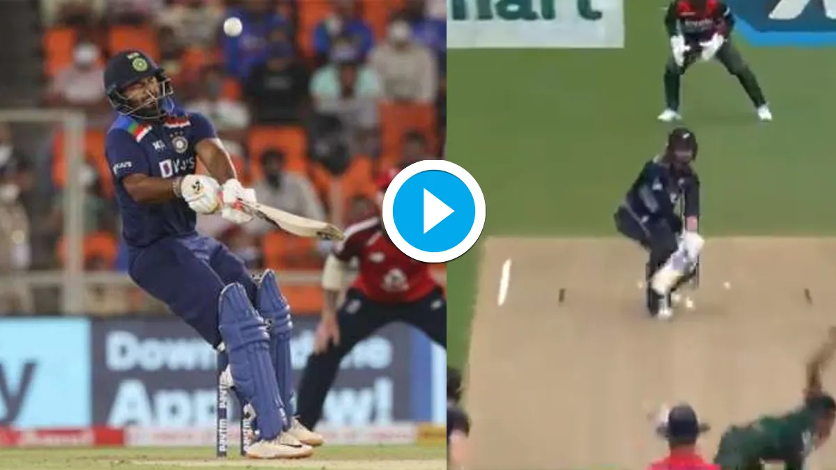 Like Rishabh Pant this New Zealand player play shot has made headlines, video viral- India TV Hindi