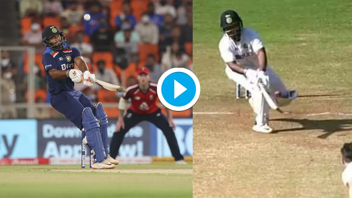 Rishabh Pant made a splash, this time surprised Jofra Archer with a reverse flick- India TV Hindi