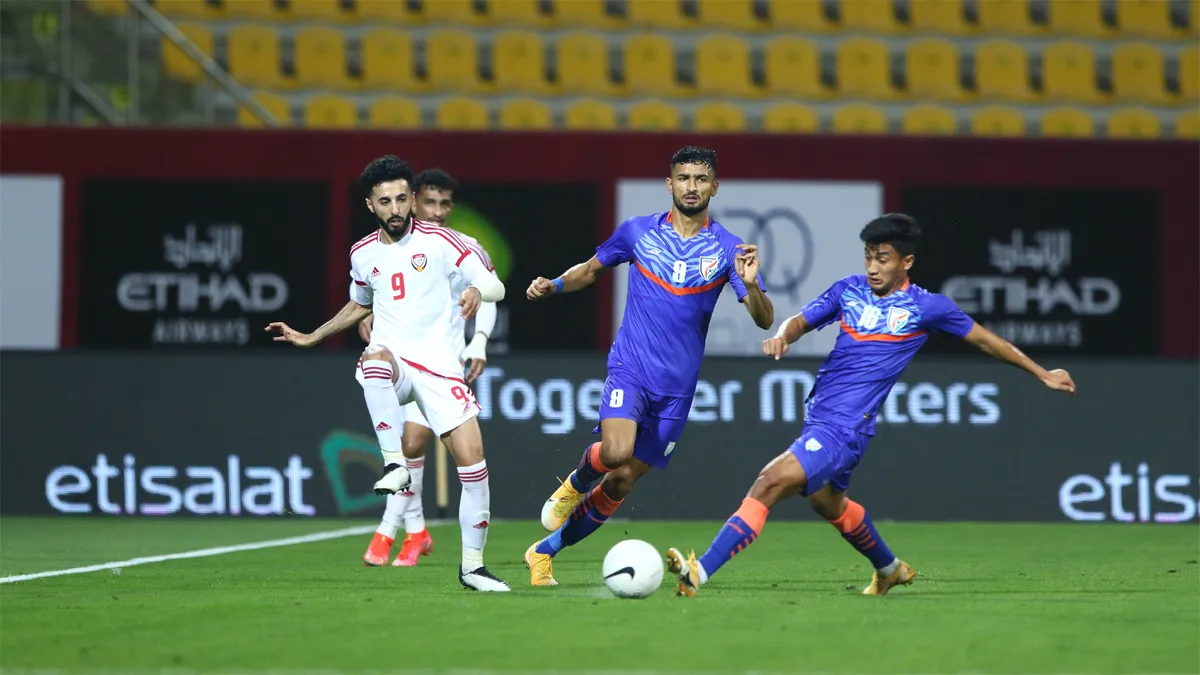 UAE beat India 6–0 in second international friendly football match- India TV Hindi