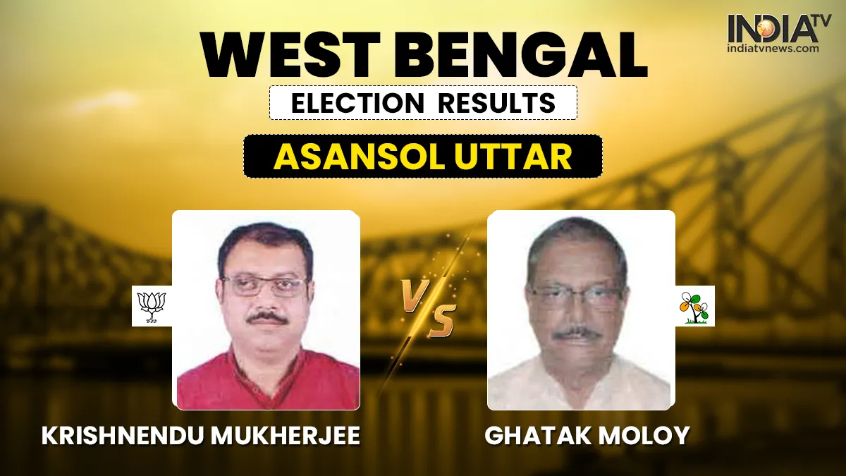 West Bengal Chunav Asansol Uttar Seat Result Krishnendu Mukherjee Ghatak Moloy- India TV Hindi