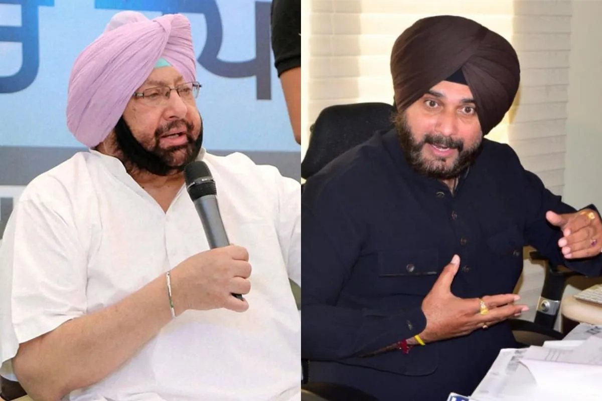 Amarinder Singh challenges Navjot Singh Sidhu to contest polls against him from Patiala- India TV Hindi