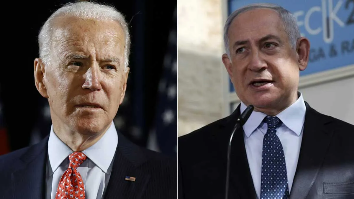 Joe Biden, Moon Jae in, Benjamin Netanyahu, Biden Netanyahu Ceasefire- India TV Hindi