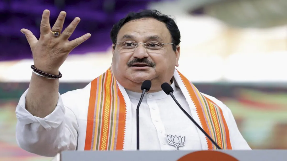 JP Nadda says BJP carrying out relief work in Covid Congress in quarantine Covid के बीच BJP राहत कार- India TV Hindi