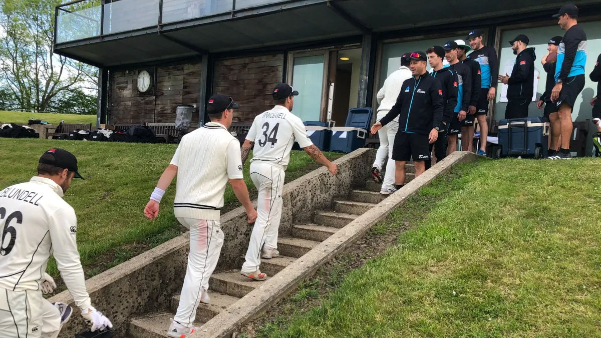 New Zealand team leaves for London after practicing in Southampton- India TV Hindi