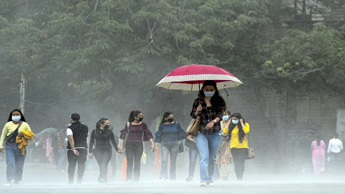 Delhi NCR IMD rain alert uttar pradesh rajasthan weather forecast thunderstorm warning कुछ देर में इ- India TV Hindi