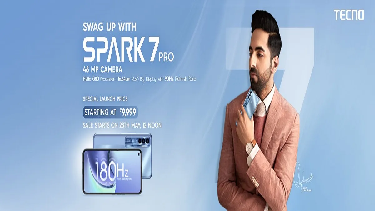 TECNO का धमाका! SPARK 7 Pro को 48 मेगापिक्सल कैमरा के साथ बेहद कम किमत में किया लॉन्च- India TV Paisa