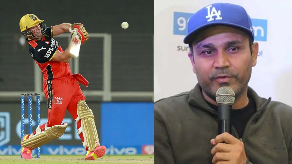 Virender Sehwag Said People may forget AB de Villiers Real Name But They Don't Forget MR 360 Degree - India TV Hindi