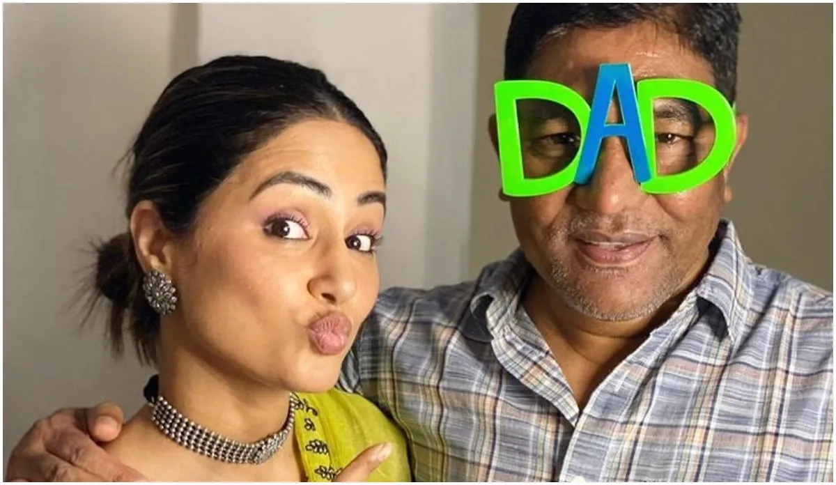 hina khan remember her dad on father's day says You had to see these pictures instagram post - India TV Hindi