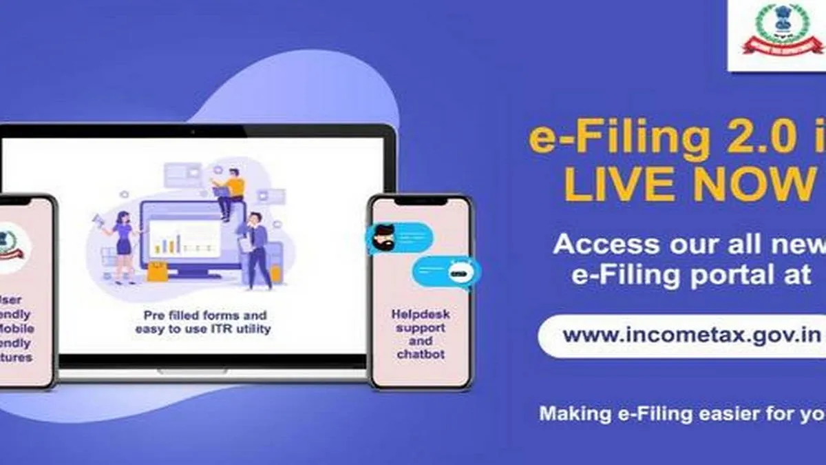 New income tax e-filing website launched- India TV Paisa