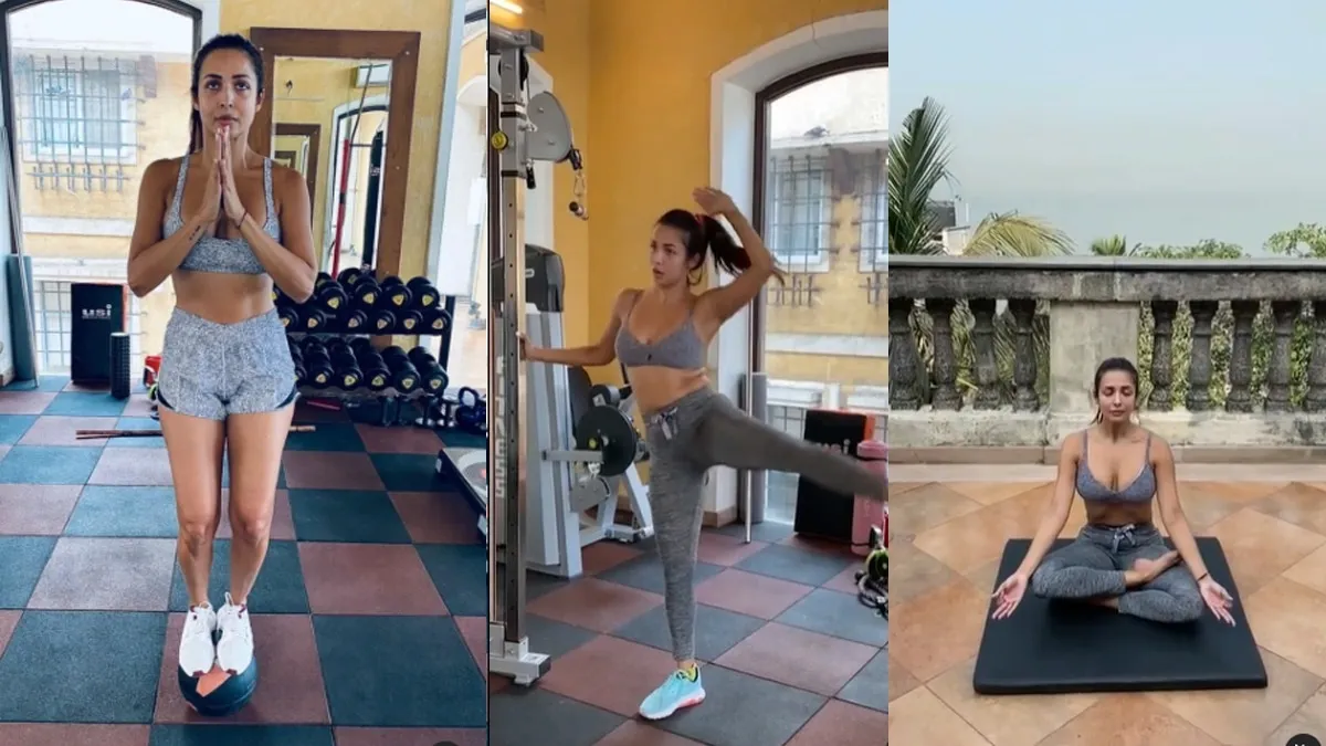 malaika arora ready for international yoga day live workout with fans watch instagram post - India TV Hindi