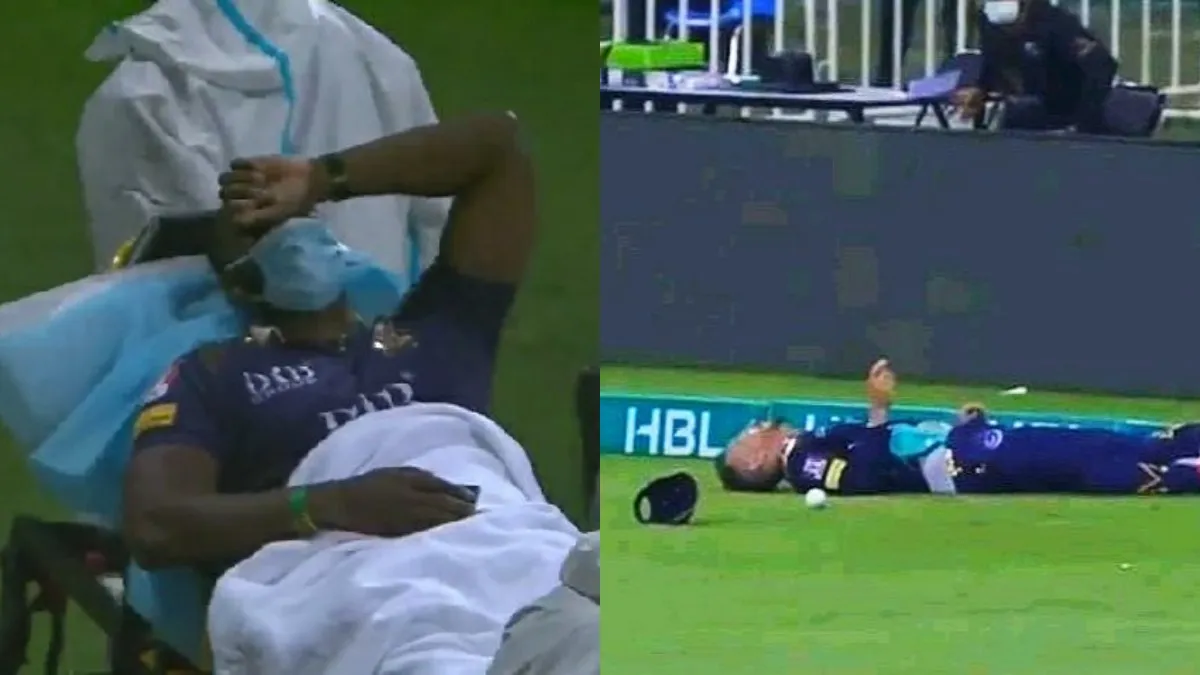 Andre Russell and Faf du Plessis reach hospital after injuries in PSL- India TV Hindi