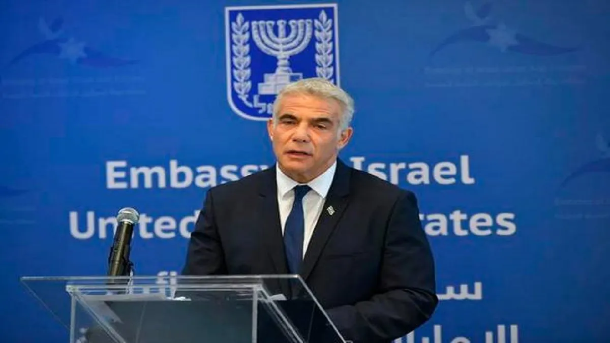 Israeli Foreign Minister Yair Lapid In UAE On First Official Visit- India TV Hindi