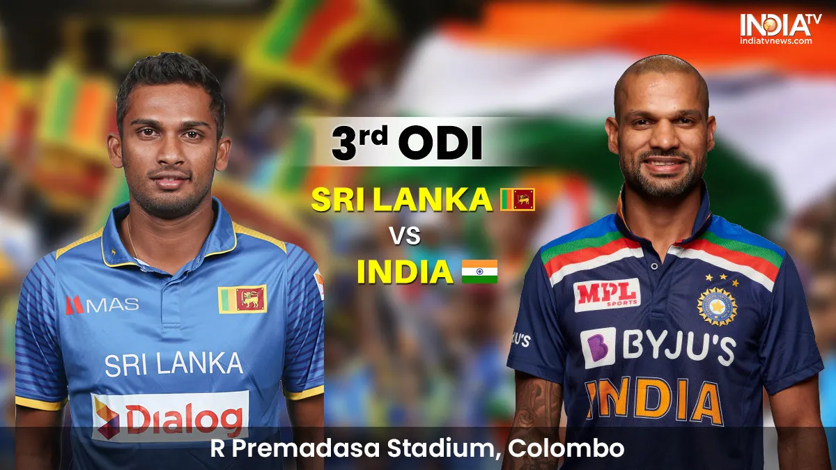 Sri Lanka vs India, 3rd ODI : भारत की...- India TV Hindi