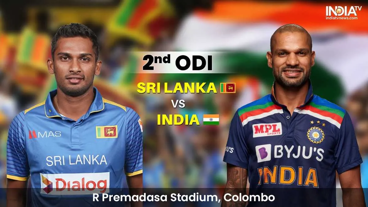 India vs Sri Lanka, 2nd ODI, When and Where, R Premadasa Stadium, Colombo- India TV Hindi