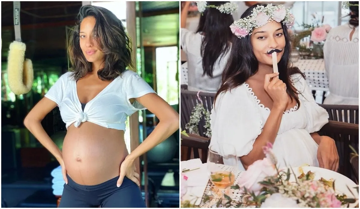 Lisa Haydon welcomed her third baby actress replied fan baby in my arms - India TV Hindi
