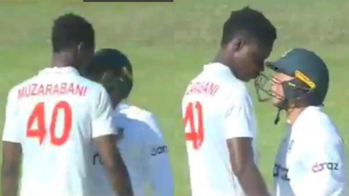 These two players of Bangladesh and Zimbabwe clashed on the field, ICC fined Watch Video- India TV Hindi