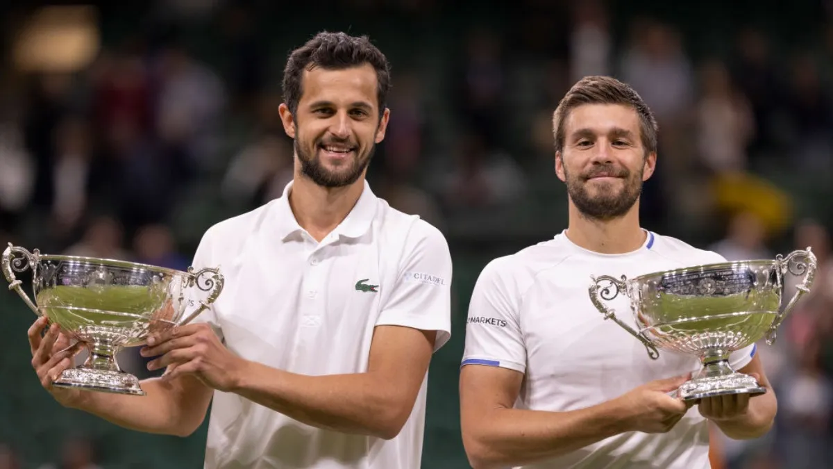 Mate Pavic and Nikola Mektic win Wimbledon men's doubles title- India TV Hindi