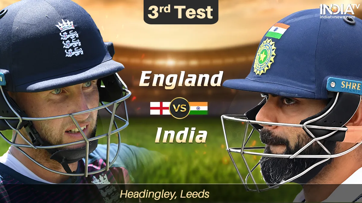 LIVE England vs India 3rd Test Toss Update Virat Kohli Joe Root Playing XI - India TV Hindi