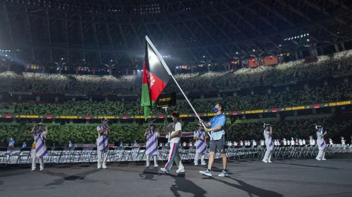 Afghanistan flag represented at Tokyo 2020 Paralympic Games...- India TV Hindi