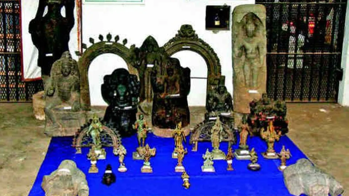 Odisha Village Idols, Odisha Village Antique Idols, Odisha Village Idols Found- India TV Hindi
