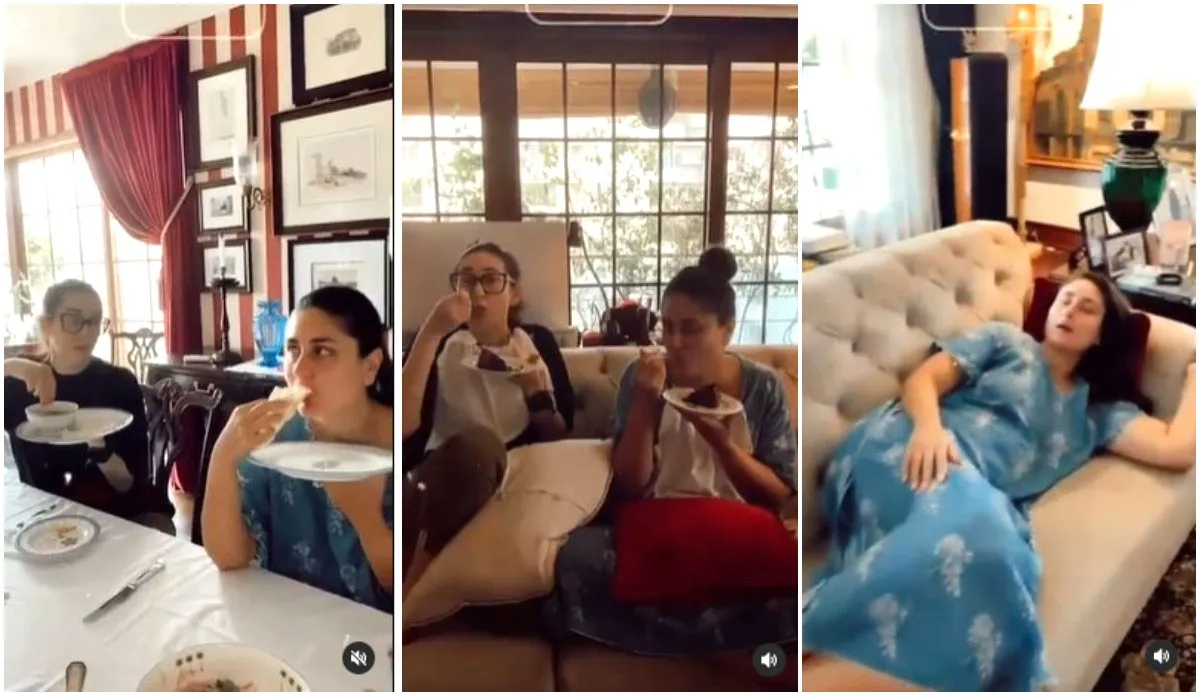 kareena kapoor khan and karisma kapoor productive weekend video on instagram - India TV Hindi