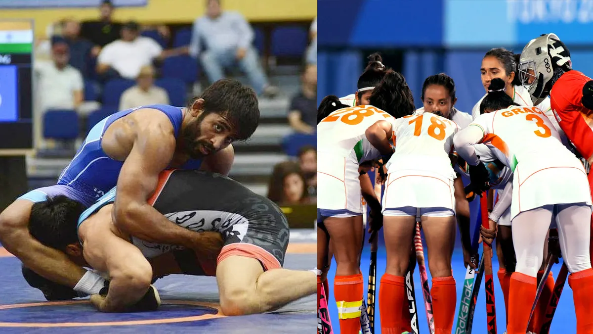 Tokyo Olympics 2020 6th August Schedule : Bajrang Punia will be hoping for a medal with the women's - India TV Hindi