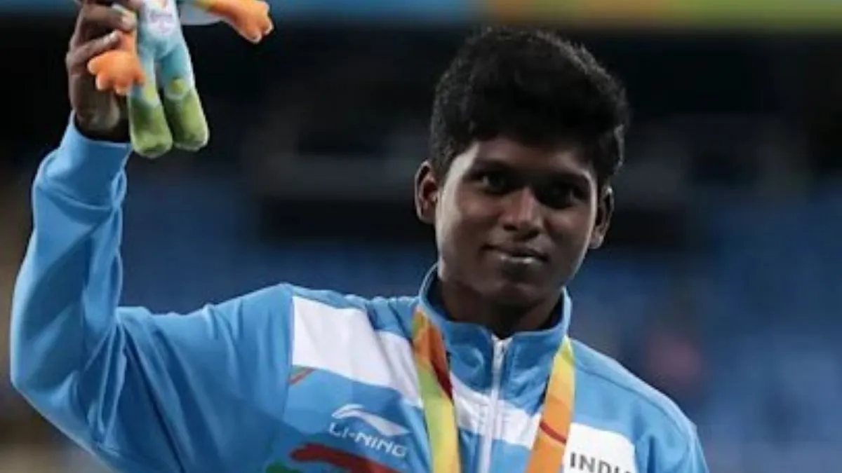 Paralympics: high jump para athlete mariyappan thangavelu...- India TV Hindi