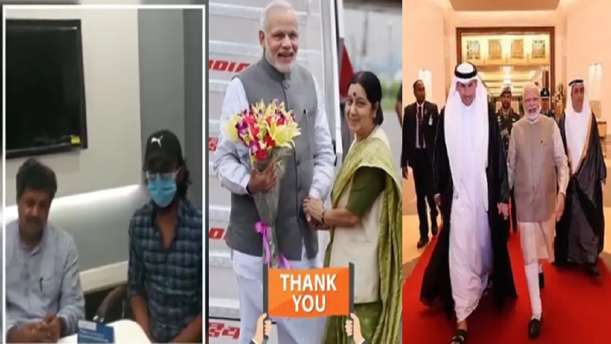 दुबई के जेल से जिस भारतीय को छुड़ाने के लिए सुषमा स्वराज ने की थी पहल, भारत लौटकर पूर्व विदेशमंत्री - India TV Hindi