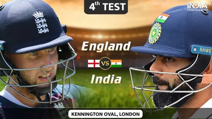 Live Cricket Streaming England vs India 4th Test Watch Live Eng vs IND 4th Test Online On Sony LIVE - India TV Hindi