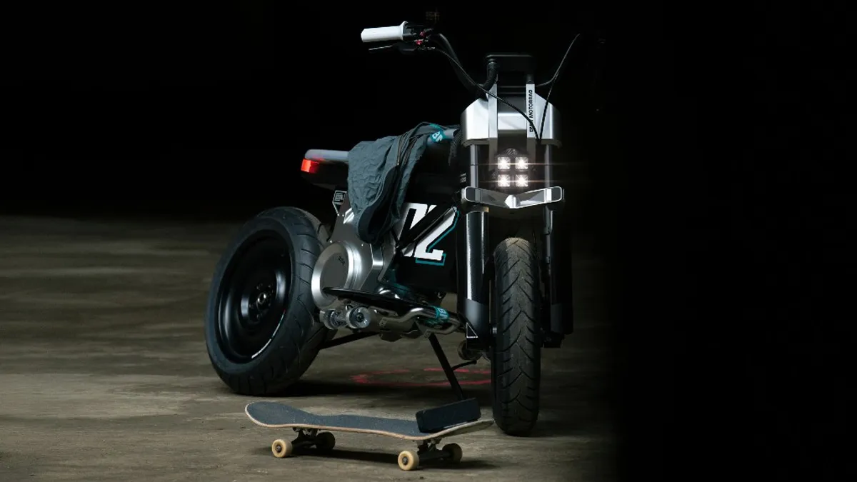  BMW Motorrad debuts Concept CE 02 urban e-bike- India TV Paisa