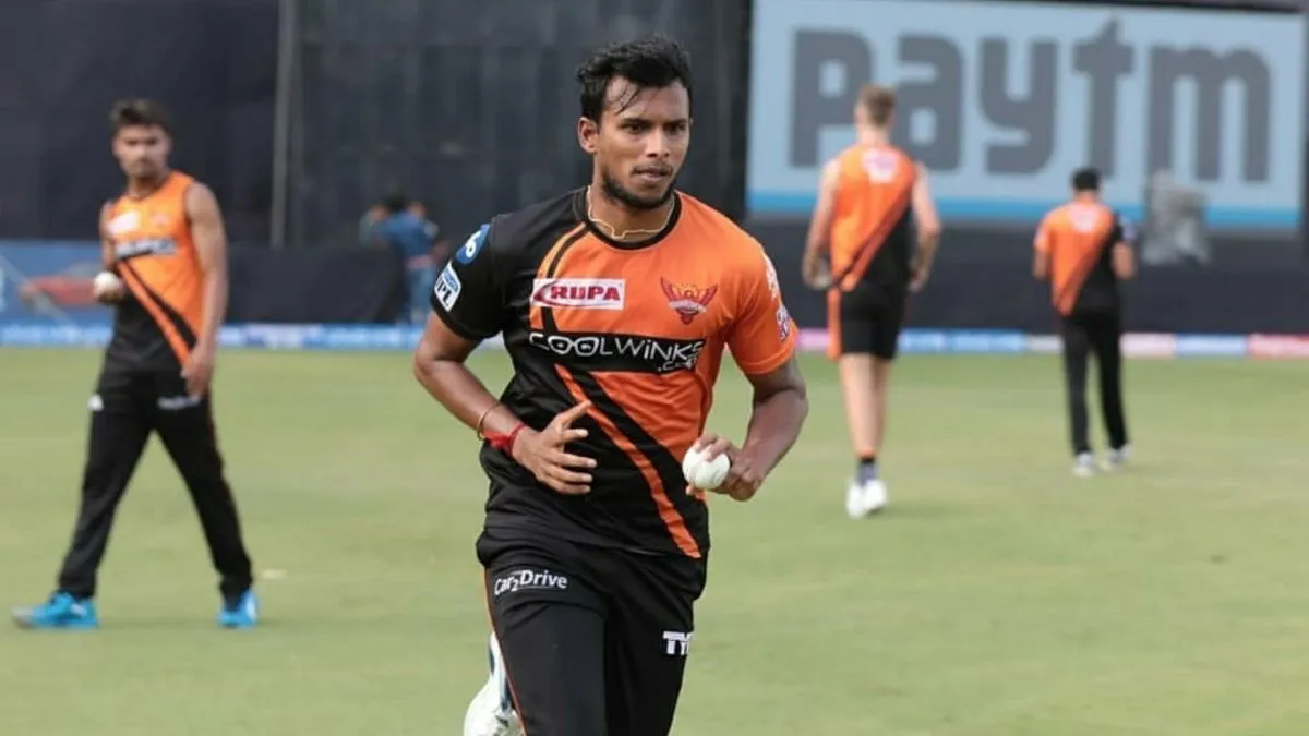 IPL 2021 DC vs SRH: Sunrisers Hyderabad player T Natarajan...- India TV Hindi