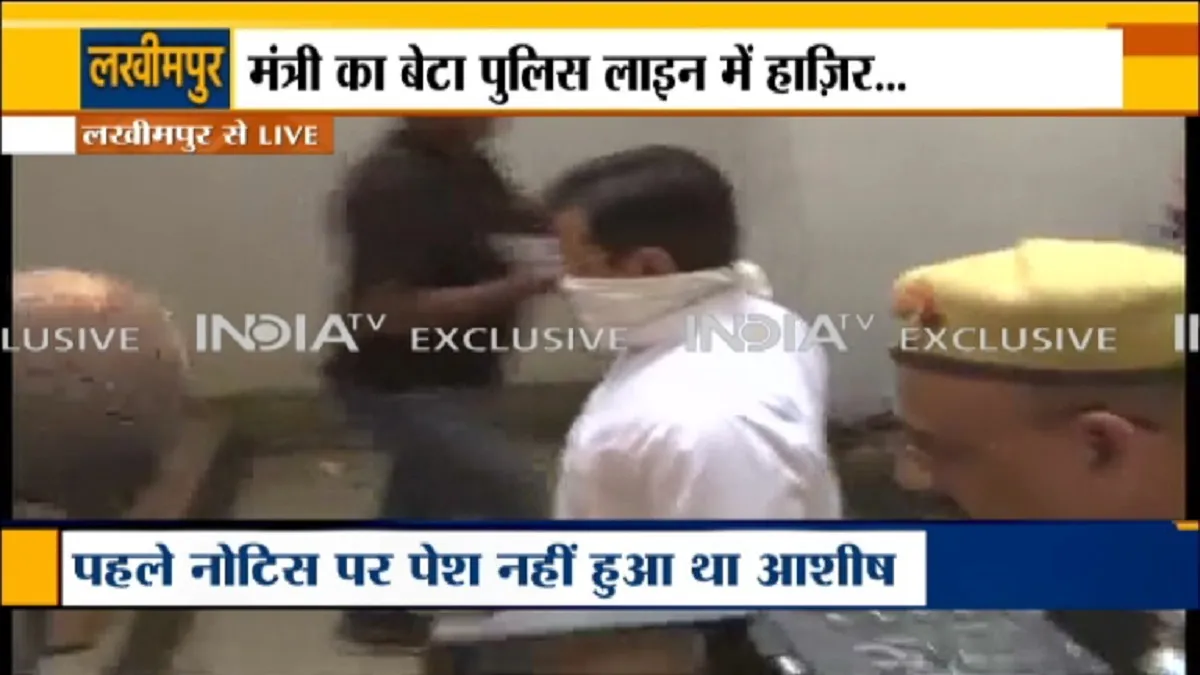 लखीमपुर मामले में आशीष मिश्रा से पूछताछ जारी,अंकित दास के ठिकानों पर पुलिस के छापे- India TV Hindi
