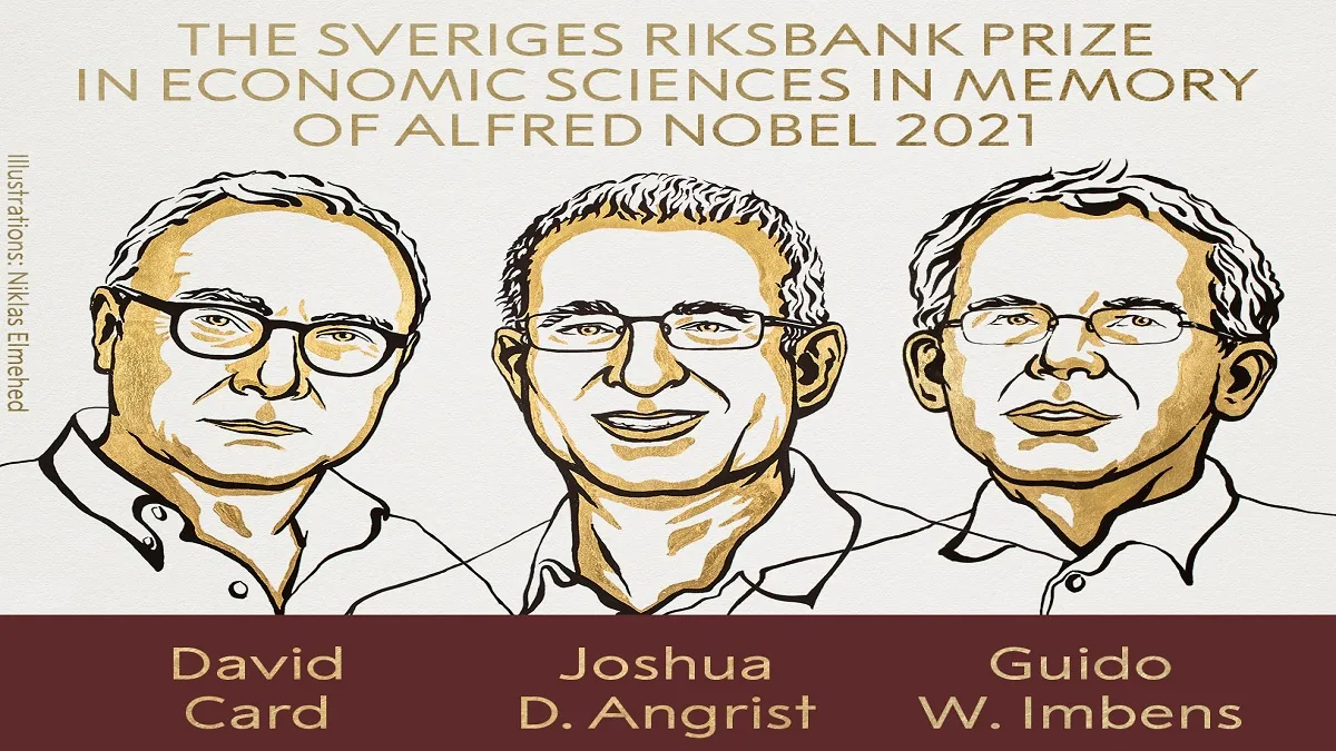 नोबेल पुरस्कार 2021: अर्थशास्त्र के लिए डेविड कार्ड, जोशुआ डी.एंग्रिस्ट और गुइडो इम्बेन्स विजेता- India TV Hindi