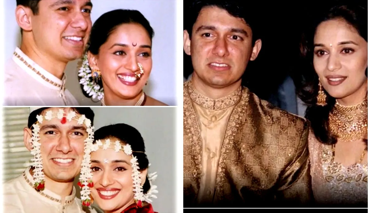 madhuri dixit wedding anniversary 22 years husband Shriram Madhav Nene watch video - India TV Hindi