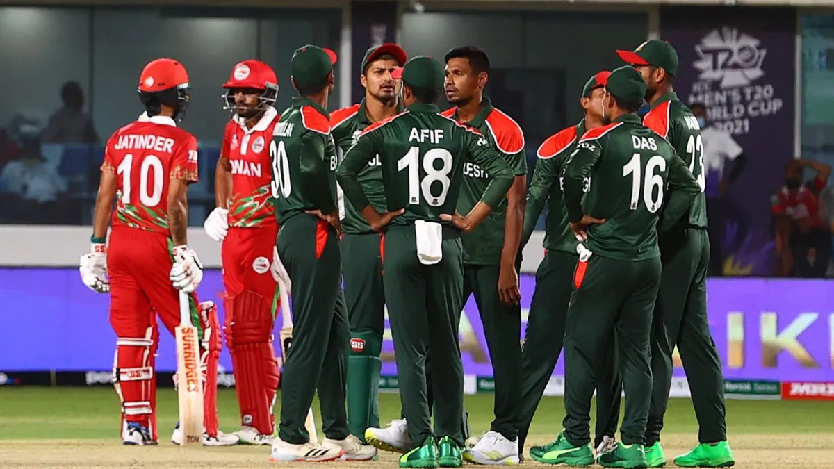OMN vs BAN Bangladesh beat Oman by 26 runs, keep hopes of reaching Super 12 alive- India TV Hindi