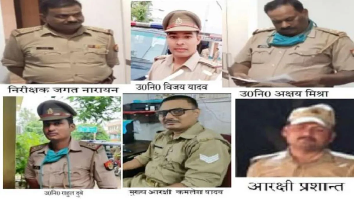 गोरखपुर मनीष गुप्ता मर्डर केस के आरोपी पुलिसकर्मी- India TV Hindi