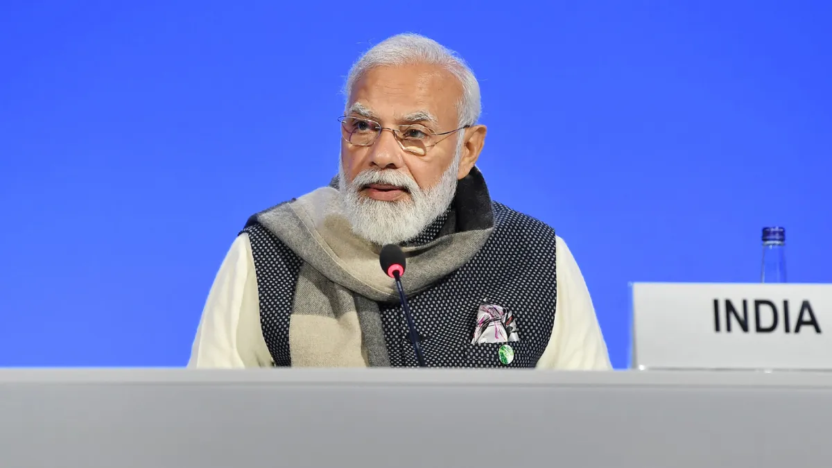 PM मोदी ने दुनिया को दिया 'वन सन, वन वर्ल्ड, वन ग्रिड' का मंत्र, क्लीन टेक्नोलॉजी के लिए दिखाई राह- India TV Hindi