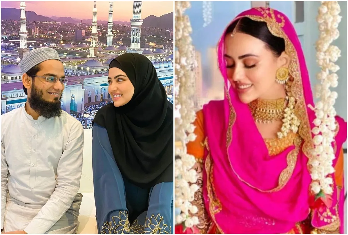 Anas Sayyed Sana Khan wedding anniversary- India TV Hindi