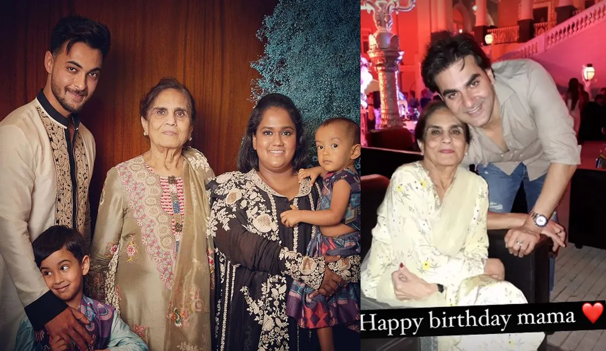 salma khan birthday arpita khan and arbaaz khan share a photo on her mother birthday- India TV Hindi