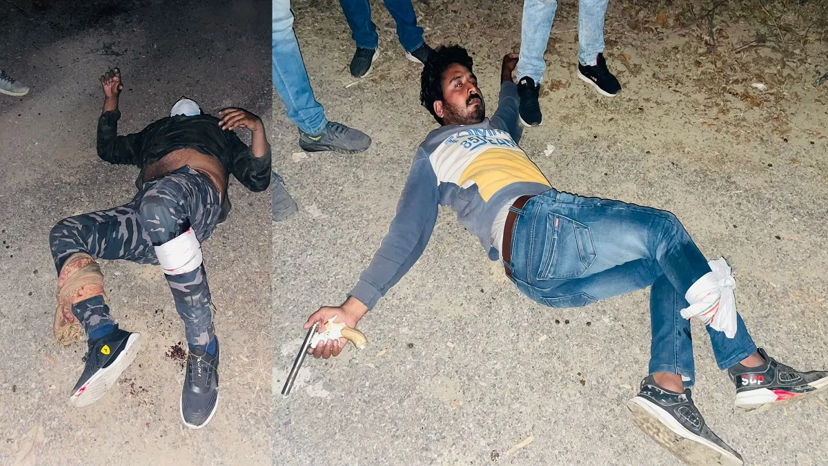 पुलिस ने 2 इनामी बदमाशों को किया गिरफ्तार, अवैध पिस्टल व जिन्दा कारतूस बरामद- India TV Hindi