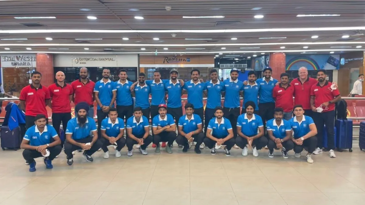 indian hockey team left for dhaka for asian champions trophy- India TV Hindi