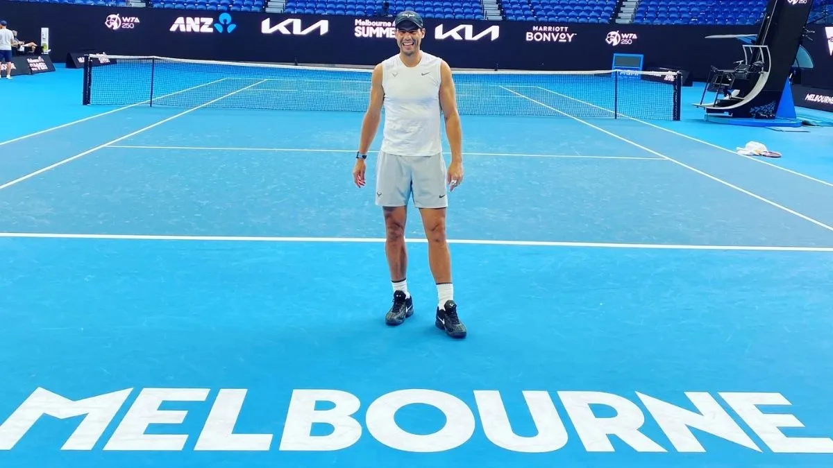 Rafael Nadal arrives in Melbourne for australian open 2022- India TV Hindi