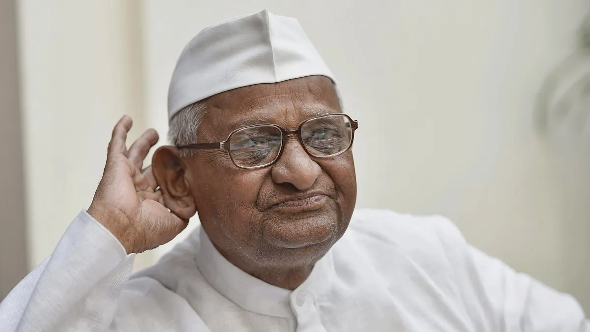 Social Activist Anna Hazare- India TV Hindi