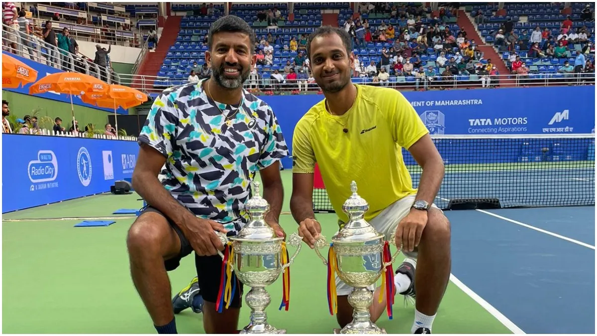 Rohan Bopanna and Ramkumar Ramanathan win doubles title- India TV Hindi